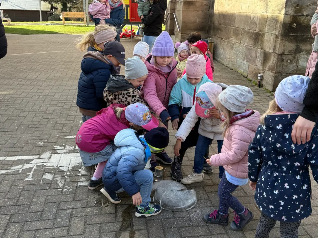 TSI Besuch Kita Hohengandern - Experimente fuer Kinder